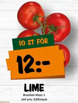 Bazaar Food market Lime erbjuda