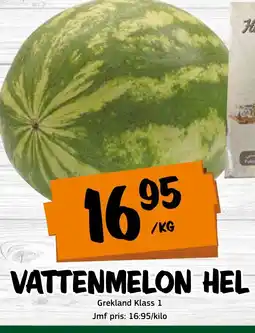 Vattenmelon hel