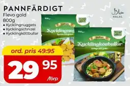 Matrix Butikerna FLEVO GOLD Pannfärdigt erbjuda