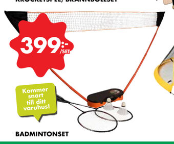 ÖoB Badmintonset erbjuda