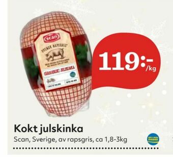 Hemköp Scan Julskinka erbjuda