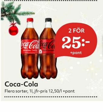 Hemköp Coca Cola Läskedryck erbjuda