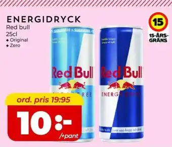 Matrix Butikerna RED BULL Energidryck erbjuda