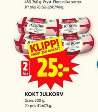 ICA Kvantum Scan Julkorv erbjuda