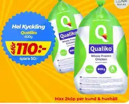 Matrix Butikerna QUALIKO Hel kyckling erbjuda