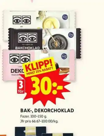Ögonchoklad Blockchoklad