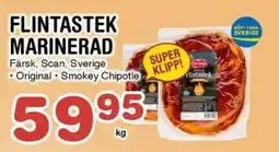 SCAN Flintastek marinerad
