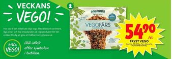 ICA Maxi Anamma Gott & Grönt Vegofärs erbjuda