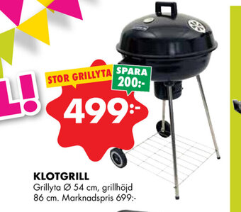 ÖoB Klotgrill erbjuda