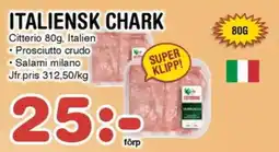 CITTERIO Italiensk chark