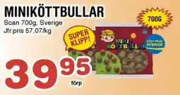 Nya Pulsen SCAN Miniköttbullar erbjuda