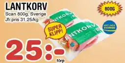 Nya Pulsen SCAN Lantkorv erbjuda