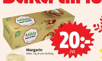 ICA Nära Milda Margarin erbjuda