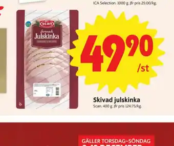 ICA Nära Scan Skinka erbjuda
