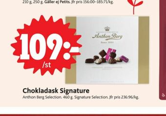 ICA Nära Anthon Berg Chokladask erbjuda