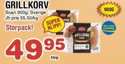 Nya Pulsen SCAN Grillkorv erbjuda