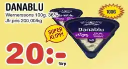 Nya Pulsen WERNERSSONS Danablu erbjuda