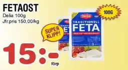 Nya Pulsen DELIA Fetaost erbjuda