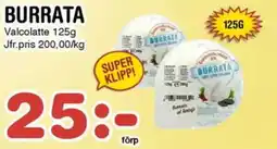 Nya Pulsen Burrata erbjuda