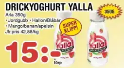 Nya Pulsen ARLA Drickyoghurt yalla erbjuda