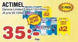 Nya Pulsen DANONE Actimel erbjuda