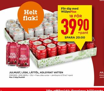 Ljus Lager Premium Öl