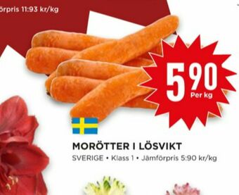 Willys Morötter erbjuda