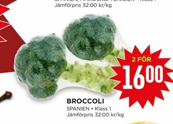 Willys Hemma Broccoli erbjuda