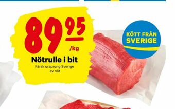 City Gross Nötrulle erbjuda