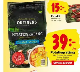 City Gross Outinen Potatisgratäng erbjuda
