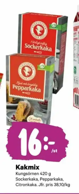City Gross Kungsörnen Kakmix erbjuda