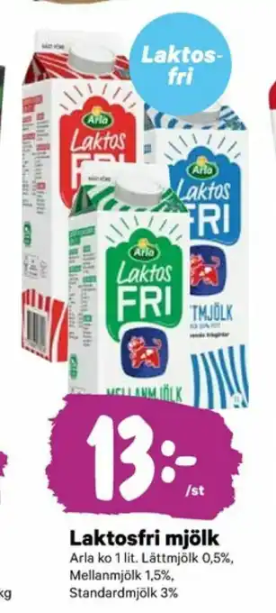 City Gross Arla Mellanmjölk erbjuda