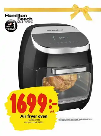 Hamilton Beach Airfryer