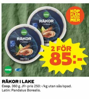 Coop Coop Räkor erbjuda