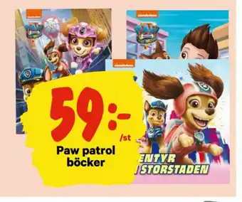 Paw Patrol Barnböcker