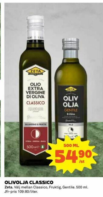 Coop Zeta Olivolja erbjuda