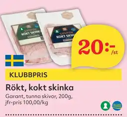 Östenssons Rökt, kokt skinka erbjuda
