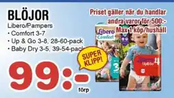 Nya Pulsen BLÖJOR erbjuda