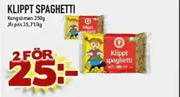 Nya Pulsen KLIPPT SPAGHETTI erbjuda