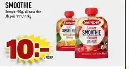 Nya Pulsen SMOOTHIE erbjuda