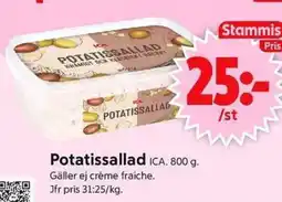 ICA Supermarket Potatissallad ICA erbjuda