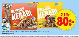 ICA Supermarket Kebab erbjuda