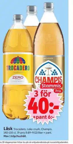 ICA Supermarket Läsk erbjuda