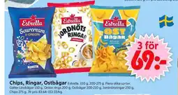 ICA Supermarket Chips, Ringar, Ostbågar erbjuda