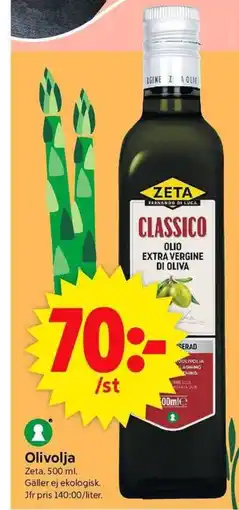 ICA Supermarket Olivolja erbjuda