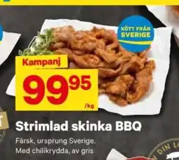 City Gross Strimlad skinka BBQ erbjuda