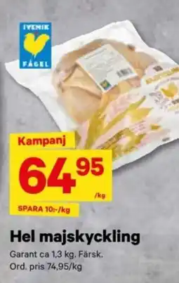 City Gross Hel majskyckling erbjuda