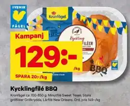 City Gross Kycklingfilé BBQ erbjuda