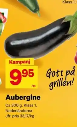 City Gross Aubergine erbjuda