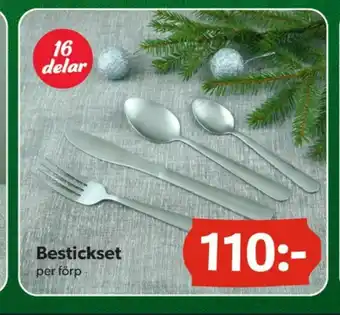 DollarStore Bestick erbjuda